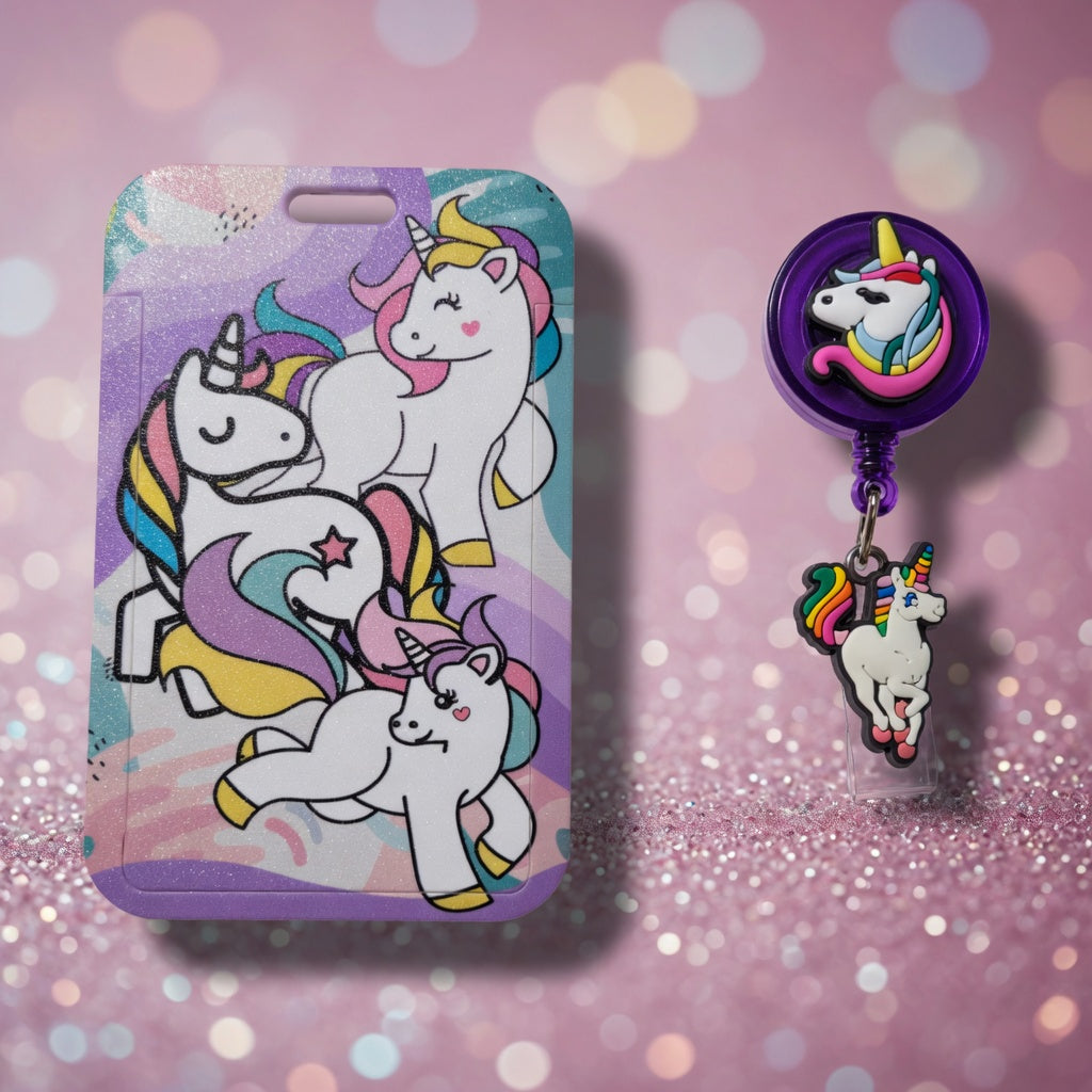Magical Unicorn Dreams | ID Holder + Reel
