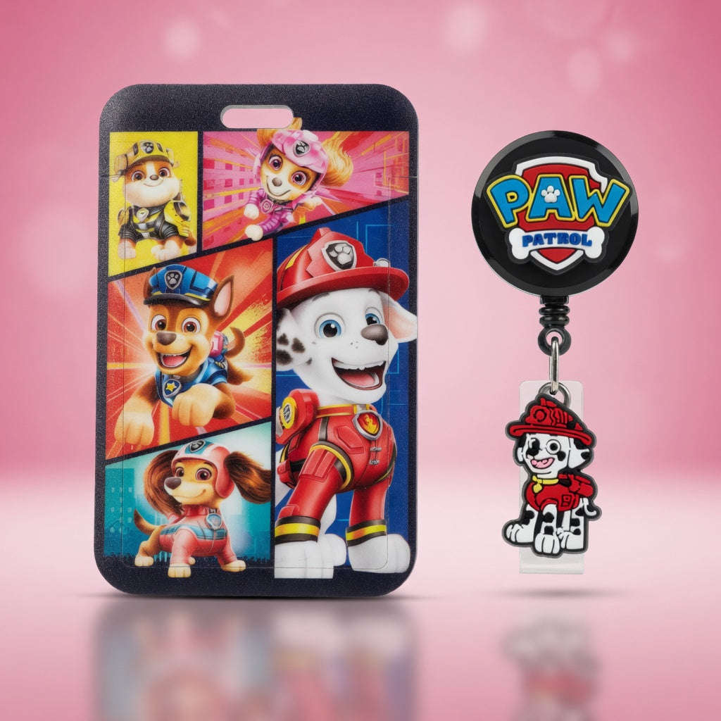 Paw Patrol | ID Holder + Reel (Diseño Exclusivo)