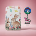 Spring Bunny | ID Holder + Reel