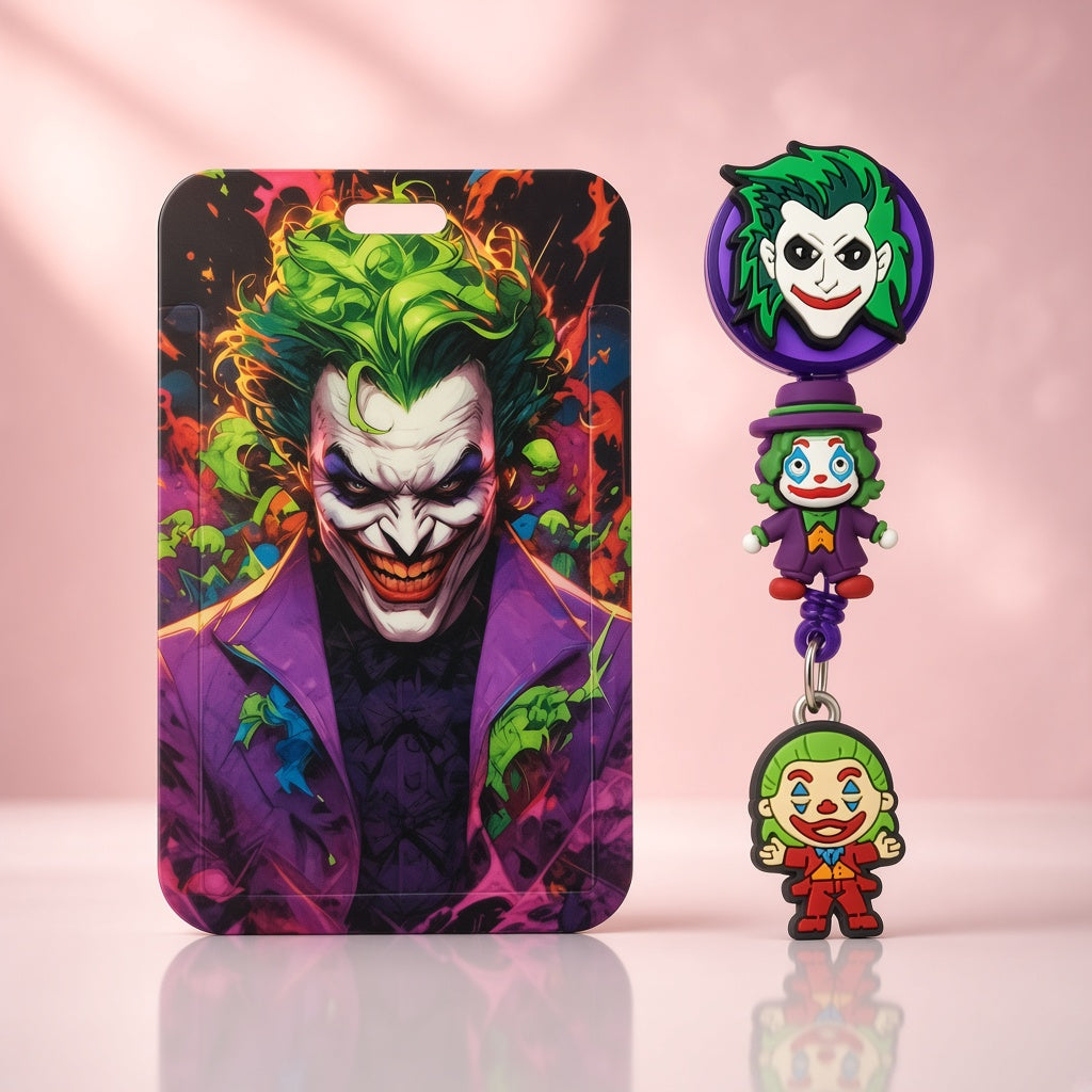 The Joker | ID Holder + Reel (Diseño Exclusivo)
