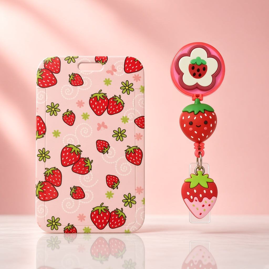 Berry Sweet | ID Holder + Reel