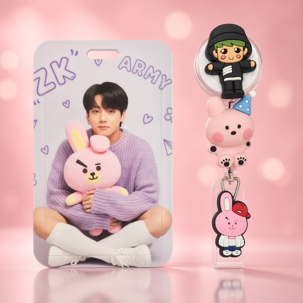Jungkook | ID Holder + Reel (Diseño Exclusivo)